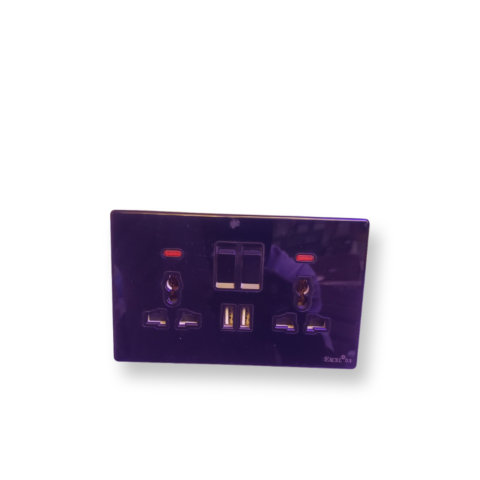 13amps double USB Socket