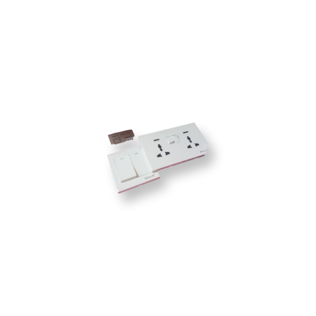 13amps Double socket  Excell