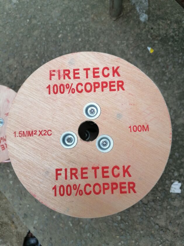 1.5mm 2core Fire alarm cable pure copper - Image 2