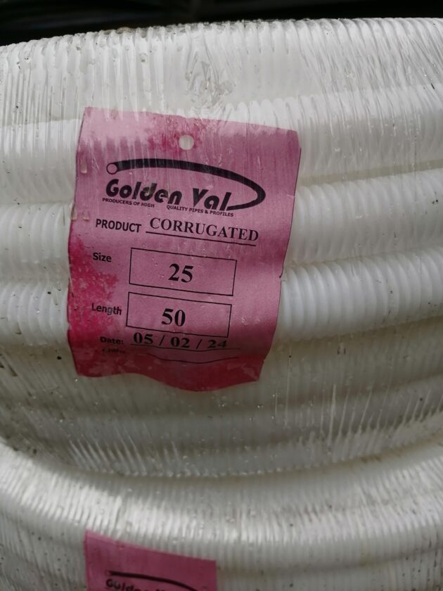 25mm 50meters white flexible Conduit pipe/hose - Image 3