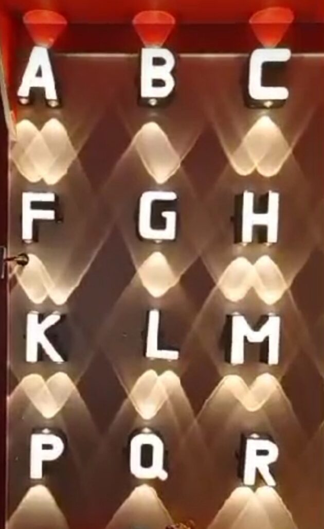 Alphabet light