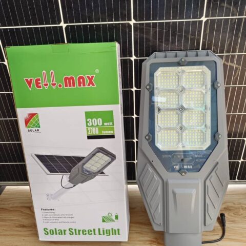 300watt vell max separate panel solar street light