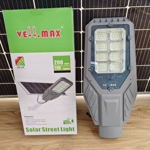 200watt vell max separate panel solar street light