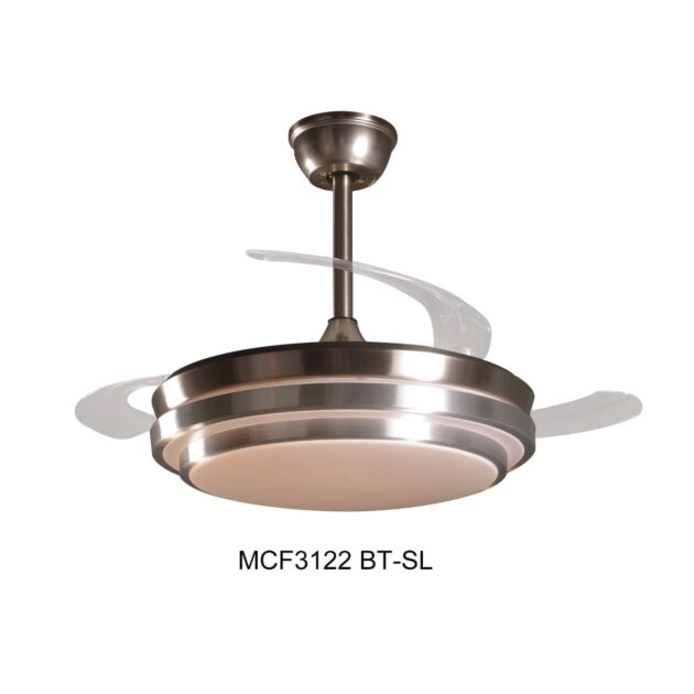 *vell max Chandelier Fan Light with Bluetooth - WH+WWT* - Image 8