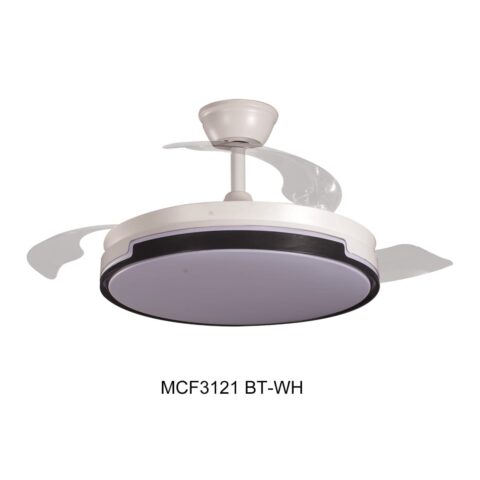 *vell max Chandelier Fan Light with Bluetooth - WH+WWT* - Image 7