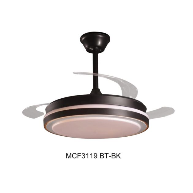 *vell max Chandelier Fan Light with Bluetooth - WH+WWT* - Image 10
