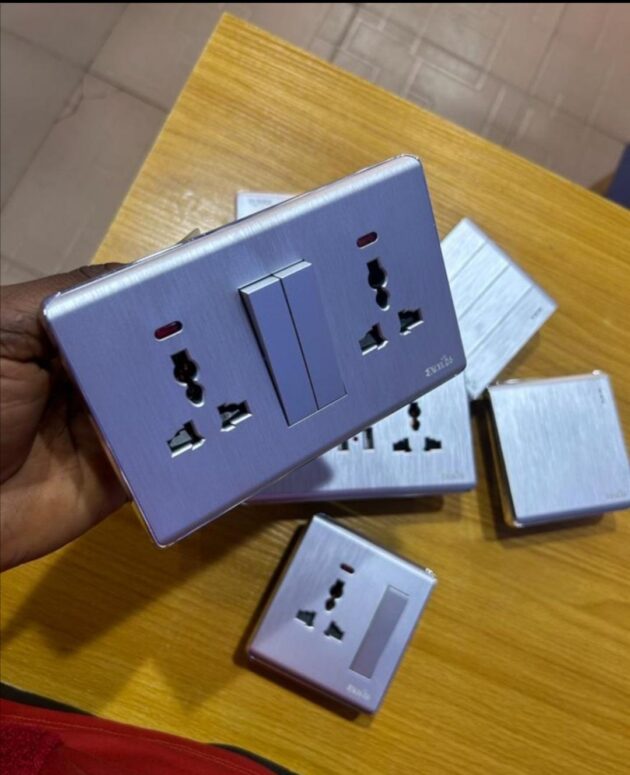 Exell UK black 3x6 socket,double socket,single socket,1Gang,2gang,3gang switches. - Image 4