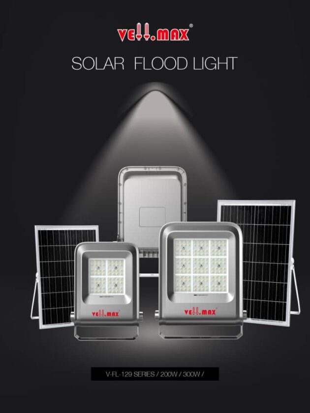 Vell max solar floodlight
V-FL-129200, 200W: 48,000
V-FL-129300, 300W: #56,000